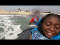 I SPENT A DAY AT THIS BEAUTIFUL BEACH RESORT IN GHANA|| BREEZES BEACH RESORT