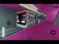 Roblox North Coastal Line - TS-RG Series ride from Pandan Reservoir to Peach Gardens