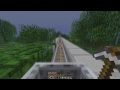 Minecraft - rail t-juction  slowdown method