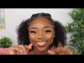 Hairstyle For Natural Hair - BRAIDLESS CROCHET Method  Using ONE PACK Of $5 Hair