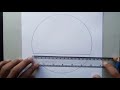 Pencil drawing in a circle scenery easy drawing || Ashraful dreams drawing