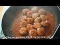 Cách Làm Món Thịt Xíu Mại | How to Make Meaty Meatball | Bếp Cô Vương