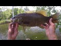 Trying Grandpa's Old Lures On Some River Smallmouth