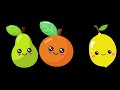 Baby Sensory Video: Fruit Festival + Fun Music + High Contrast For Babies in 4K