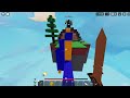 Beating LE Clan Player (Roblox Bedwars)