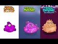My Singing Monsters Vs The Lost Landscapes Vs Monster Explorers Vs Fanmade | Redesign Comparisons