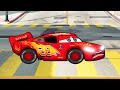 Epic Escape From The Lightning McQueen Eater & Egypt Spider Eater Car | McQueen VS McQueen