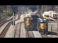 Amtrak 50 Cardinal Passing Thru the South Charleston Railyard.