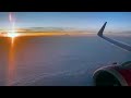 Blistering Sunrise Takeoff onboard Air India A320 NEO from Bangalore Kempegowda Intl. Airport! 4K!