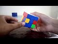 How to solve the first layer of rubik's cube