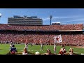 Texas OU 2021 - Opening kickoff and Longhorns taking the field