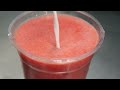 Non-stop order!! The Cleanest & Freshest Fruits Juice Making - Korean Street Food