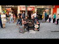 Artista na Rua XV em Curitiba