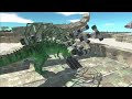 Escape from ALIEN CARCHARODONTOSAURUS - Animal Revolt Battle Simulator