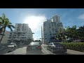 Driving from Miami Airport to Sunny Isles Beach, FL, USA