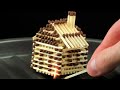 How to Make a Match House Without Glue and Burn it Down
