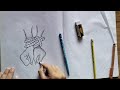 Tied Hands with rope Drawing full tutorial step by step easy for beginners # Arts # Drawing #Abbas