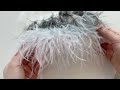 Ostrich Feather Embroidery Tutorial