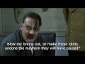 Hitler finds out about the possible threat the TPP poses to the fan community