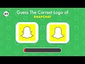 Guess the Correct Logo ✅ ||  🎯50 Famous Logo Quiz Challenge 🌟