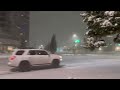 Winter storm Bryson bringing heavy snow in Denver, Colorado!  10/28/23