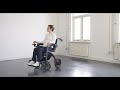 Rollz Motion Electric - 3-in-1 rollator walker, transport chair and electric wheelchair demo
