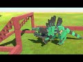 Spinosaurus vs Demon Spino vs Robot Spino vs Mutant Spino - Animal Revolt Battle Simulator