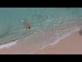 Swimming Park Hyatt Maldives - Drone