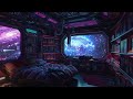 Deep Space Sleeping Quarters | White and Grey Noise | Relaxing Sounds of Space Flight | 3 hours