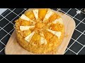 LÀM BÁNH BÔNG LAN TRỨNG MUỐI VỚI SỐT DẦU TRỨNG | Salted Egg Yolk Sponge Cake |