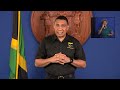 National Broadcast on Hurricane Beryl - Andrew Holness, Prime Minister of Jamaica