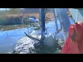 Using Excavator to Remove Beaver Dams