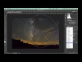 Milky Way Exposure Stacking with Manual Alignment (Noise Reduction) in Adobe Photoshop
