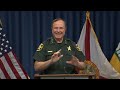 Full press conference: Sheriff Grady Judd gives update on deputy who was shot
