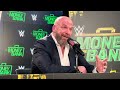 Triple H Comments on WWE’s Future Plans and Achievements | Money in the Bank Press Conference