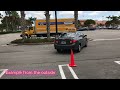 Driving lesson/How to Park in Reverse/Learning to Drive/Car