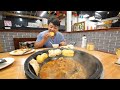 This Hotpot is Cooked in a GIANT WOK! Trying 